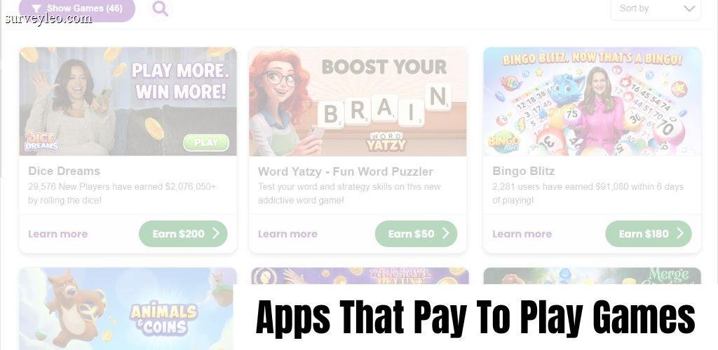 Apps That Pay You To Play Games