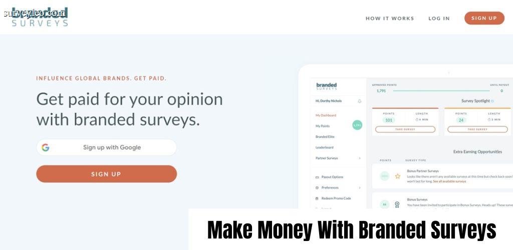 How to Make Money with Branded Surveys