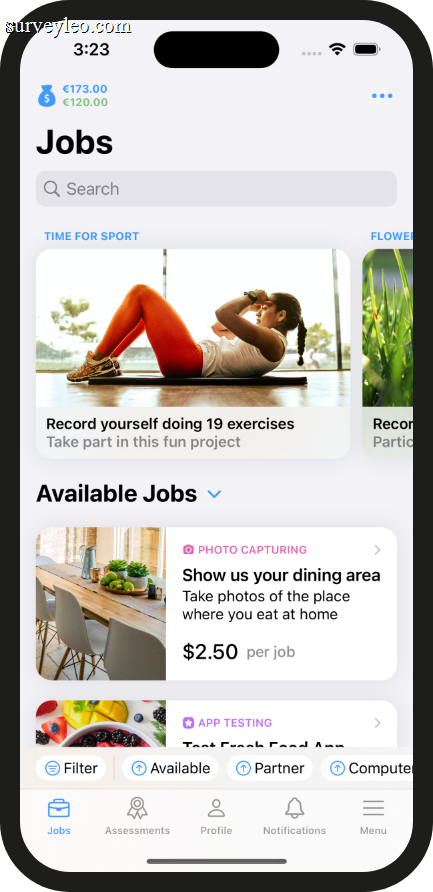 Clickworker App - ios