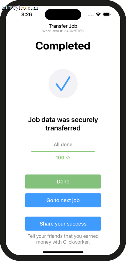 Clickworker App - ios